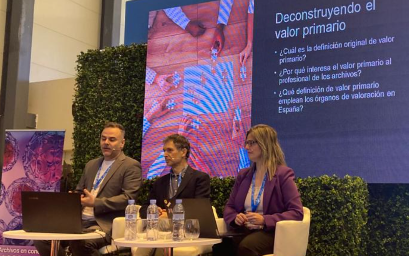 Francisco Fern ndez, Gabriel Quiroga y Mercedes Rojas en Jornadas Internacionales